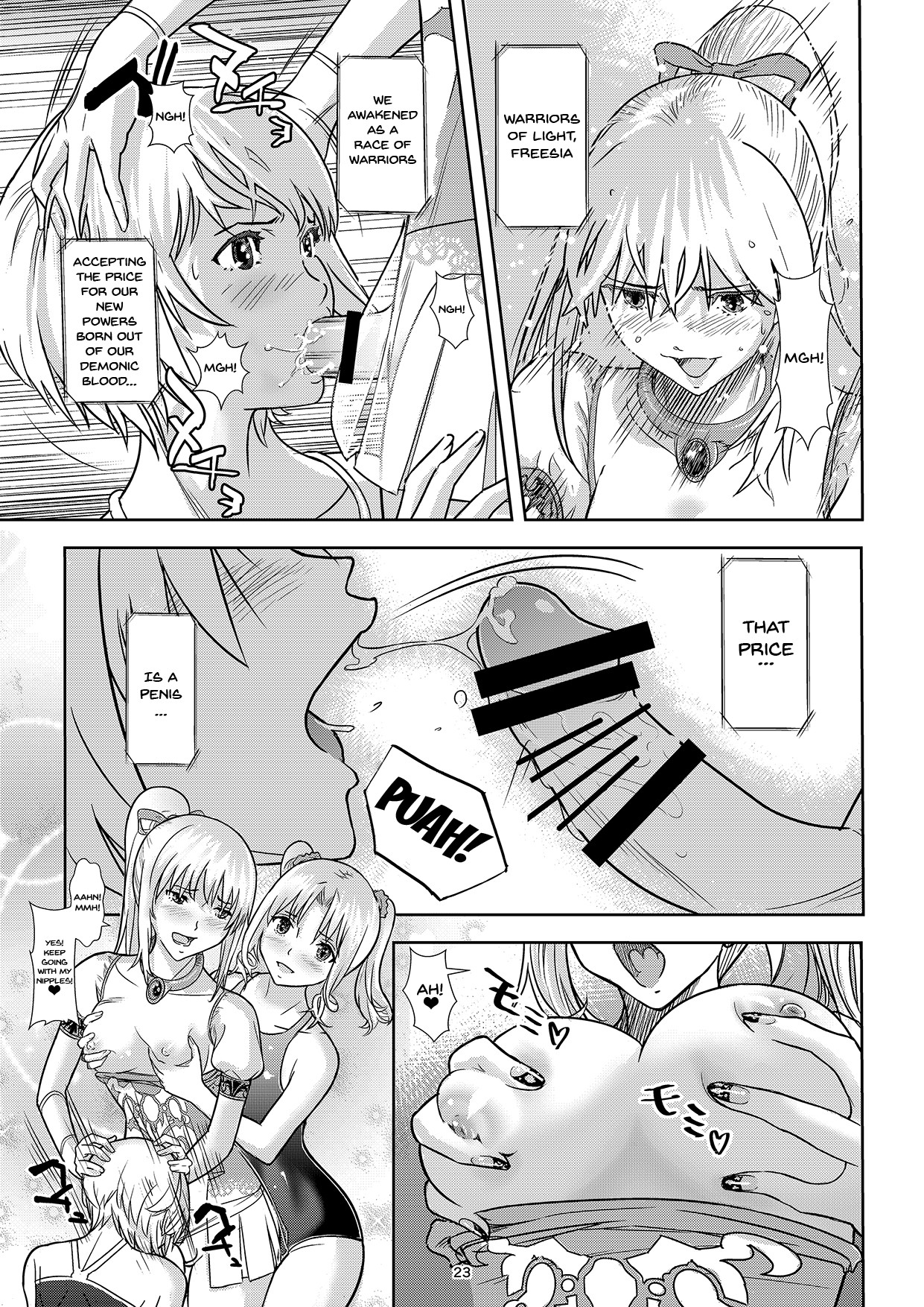 Hentai Manga Comic-Holy Warrior Freejia's Awakening Temptations-Read-22